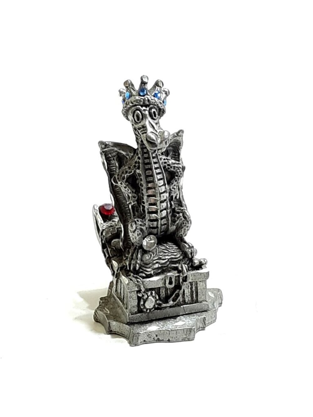 Mine, Mine, Mine Dragon Pewter Figure 1990 Rawcliffe Fantasy Collectibles
